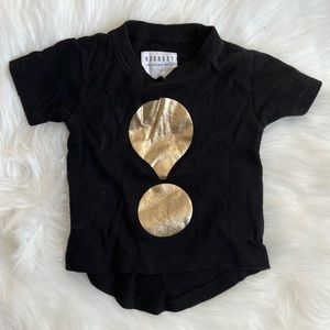 Huxbaby | Gold Exclamation Shirt